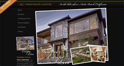 Desktop Screenshot of newkingfisherhomes.com