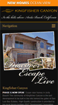 Mobile Screenshot of newkingfisherhomes.com